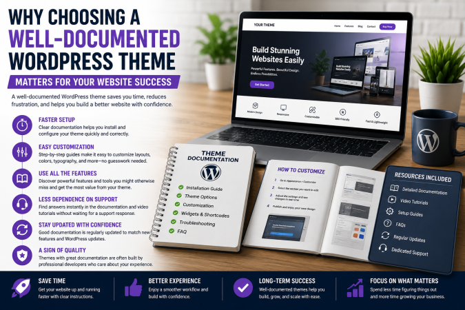Why Choosing a Well-Documented WordPress Theme Matters
